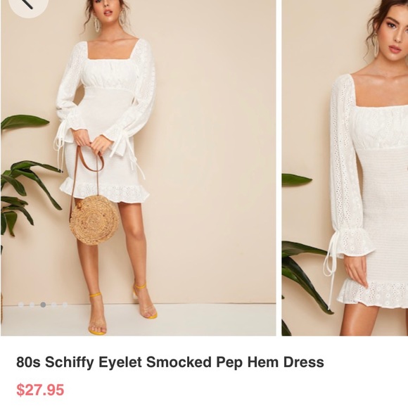 White Shein dress - Picture 4 of 4